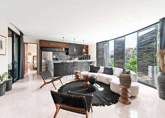 7 Bdr Luxury Villa, Tulum's Infinity Pool, Near *